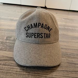 NWOT Champagne Superstar Baseball Hat